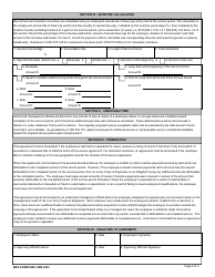 ENG Form 6099 Recruitment or Relocation Incentives Service Agreement, Page 2