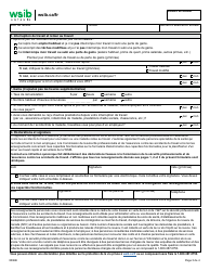 Forme 6 (0006B) Avis De Lesion Ou De Maladie (Travailleuse Ou Travailleur) - Ontario, Canada (French), Page 3