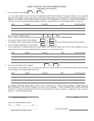 Document preview: Electronic Monitoring Incorporation - South Carolina
