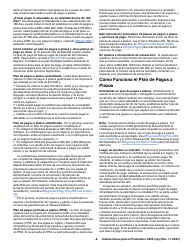 Instrucciones para IRS Formulario 9465 (SP) Solicitud Para Un Plan De Pagos a Plazos (Spanish), Page 2