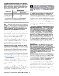 Instrucciones para IRS Formulario 9465 (SP) Solicitud Para Un Plan De Pagos a Plazos (Spanish), Page 3