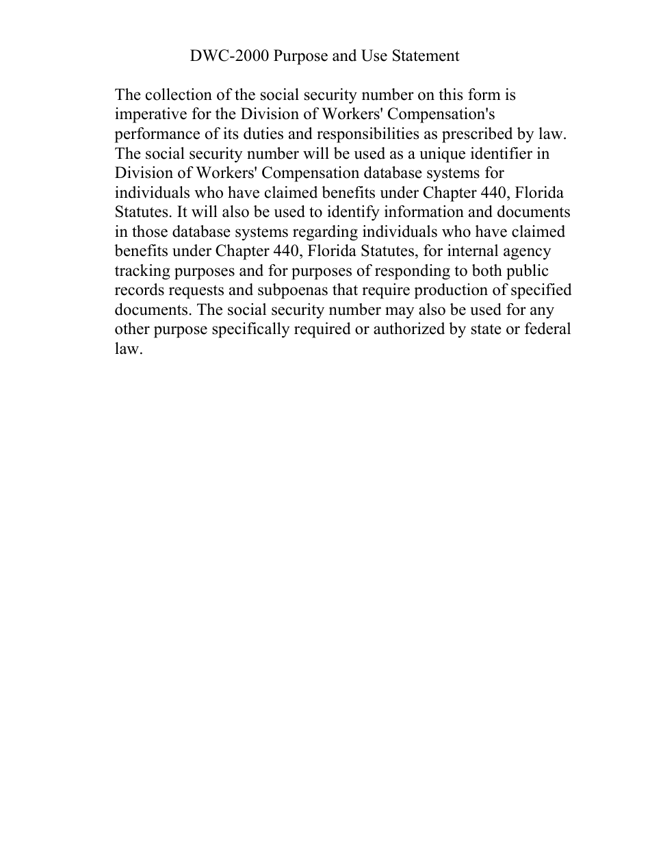 Form DFS-F6-DWC-2000 Health Care Provider Violation Referral Form - Florida, Page 2