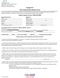 Inscript Pa Form Vermont Synagis Pa Prior Authorization Request Form Download Printable ...