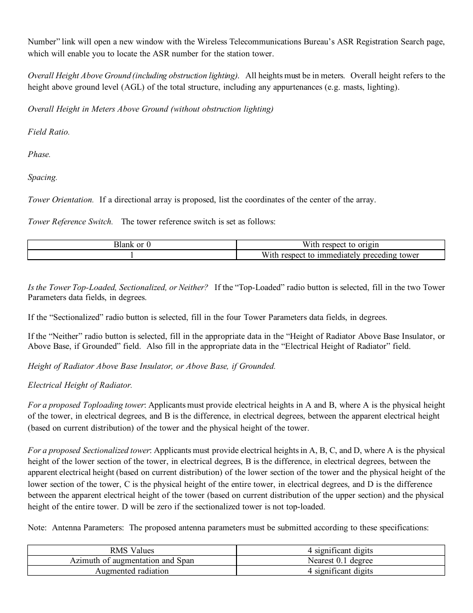 Instructions for FCC Form 2100 Schedule 301-AM Am Station Construction Permit Application, Page 17