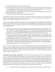 Instructions for FCC Form 2100 Schedule 301-AM Am Station Construction Permit Application, Page 22