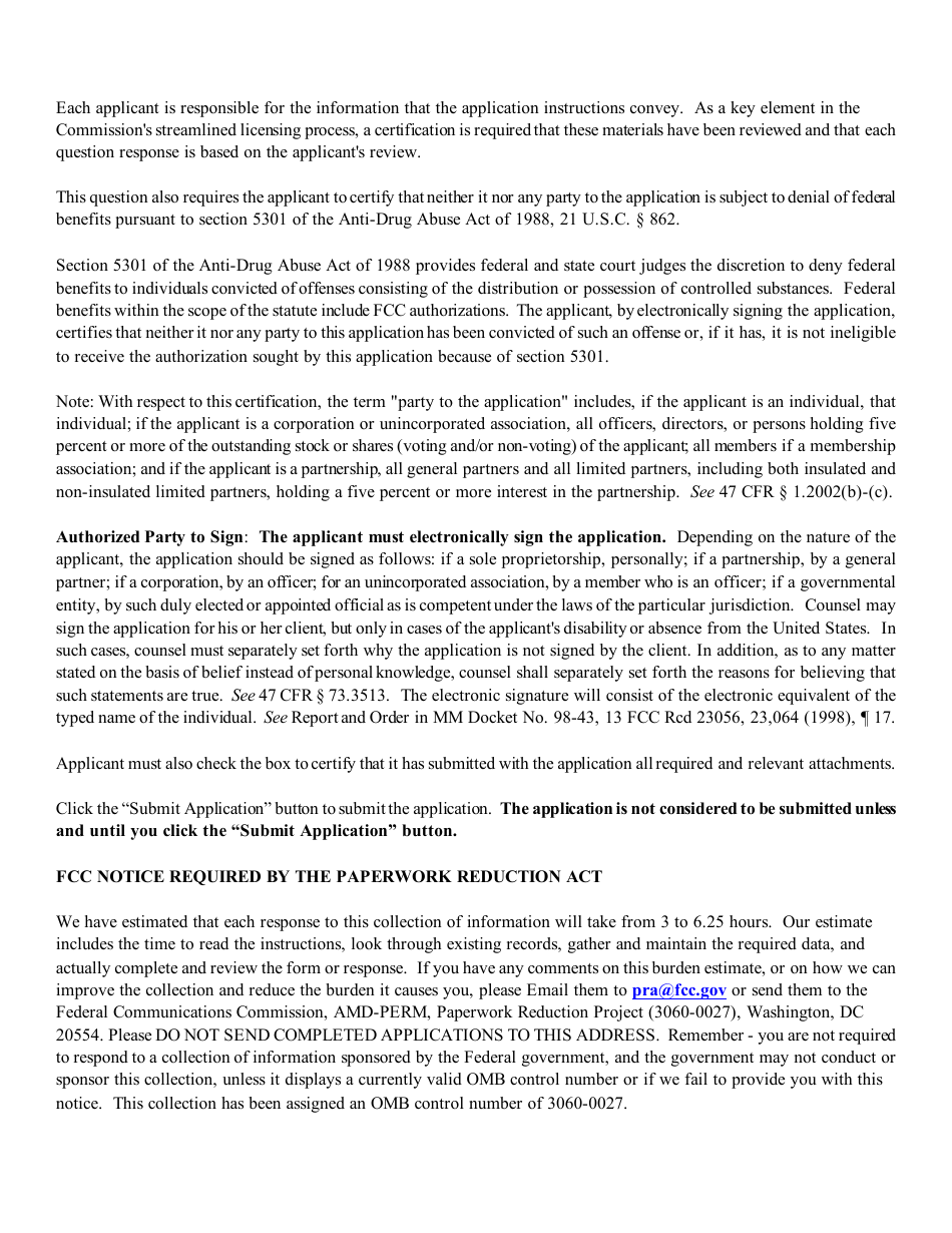 Instructions for FCC Form 2100 Schedule 301-AM Am Station Construction Permit Application, Page 25