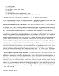 Instructions for FCC Form 2100 Schedule 301-AM Am Station Construction Permit Application, Page 2