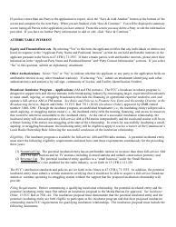 Instructions for FCC Form 2100 Schedule 301-AM Am Station Construction Permit Application, Page 8