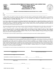 Form DPSSP0095 Part B Corporate Certification Application - Individual Personal History Application (Key Employee) - Louisiana, Page 15