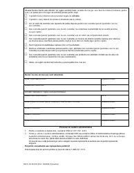 DSHS Form 18-334 Your Options for Child Support Collection While Receiving Temporary Assistance for Needy Families (TANF) - Washington (Romanian), Page 2