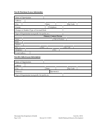 Form 829 E Transfer County of a Home Health Agency - Mississippi, Page 2