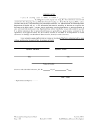 Form 829 E Transfer County of a Home Health Agency - Mississippi, Page 4