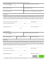 Form DOA-11625 Bingo License Application - Wisconsin, Page 4