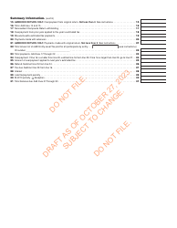Form MA NRCR Nonresident Composite Return - Draft - Massachusetts, Page 3