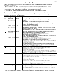 Form MP-19 Meat &amp; Poultry Inspection Application for Registration - Wholesale - Kansas, Page 2