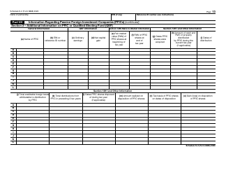 IRS Form 8865 Schedule K-2 Partners&#039; Distributive Share Items - International, Page 13