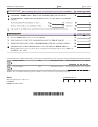 Form I-015I Schedule H-EZ Homestead Credit Claim (Easy Form) - Wisconsin, Page 2
