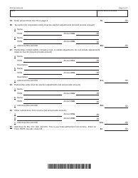 Form I-053I Schedule M Additions to and Subtractions From Income - Wisconsin, Page 5