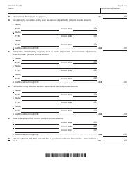 Form 1 (I-0103) Schedule SB Subtractions From Income - Wisconsin, Page 3