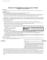 Form 25-103 Annual Insurance Tax Report - Independently Procured Insurance - Texas, Page 2