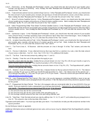 Instructions for Form E-500E Combined General Rate Sales and Use Tax Return - North Carolina, Page 2