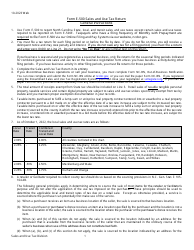 Document preview: Instructions for Form E-500 Sales and Use Tax Return - North Carolina
