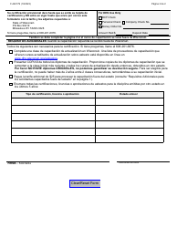 Formulario F-44017S Solicitud De Asbesto - Individual - Wisconsin (Spanish), Page 2