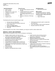 Form F-16019 Wisconsin Foodshare Application - Wisconsin, Page 18