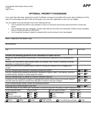 Form F-16019 Wisconsin Foodshare Application - Wisconsin, Page 2