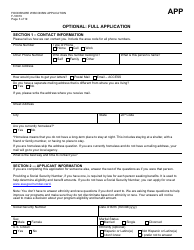 Form F-16019 Wisconsin Foodshare Application - Wisconsin, Page 3