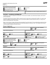 Form F-16019 Wisconsin Foodshare Application - Wisconsin, Page 4