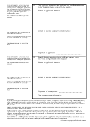 Form RX1 Application to Enter a Restriction - United Kingdom, Page 5