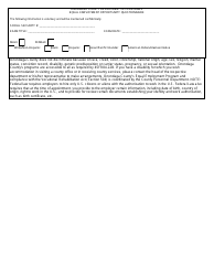 Form P-200 Application for Open Competitive Examination - Onondaga County, New York, Page 3