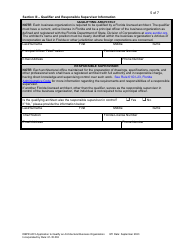 Form DBPR AR5 Application to Qualify an Architectural Business Organization - Florida, Page 5