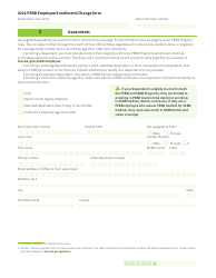 Form HCA50-0400 Pebb Employee Enrollment/Change Form - Washington, Page 6