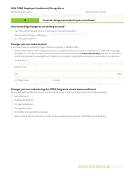 Form HCA50-0400 Pebb Employee Enrollment/Change Form - Washington, Page 9