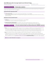 Form HCA50-0135 Pebb Continuation Coverage (Unpaid Leave) Election/Change - Washington, Page 11