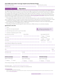 Form HCA50-0135 Pebb Continuation Coverage (Unpaid Leave) Election/Change - Washington, Page 6