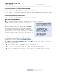 Form A (HCA51-4031) Pebb Retiree Election Form - Washington, Page 4