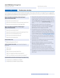 Form E (HCA51-0007) Pebb Retiree Change Form - Washington, Page 11