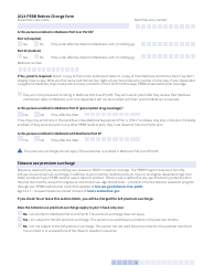 Form E (HCA51-0007) Pebb Retiree Change Form - Washington, Page 5