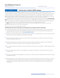 Form E (HCA51-0007) Pebb Retiree Change Form - Washington, Page 9