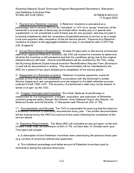 Form WYMD-JNT-DJS (HRO) Technician Program Management Recruitment, Relocation and Retention Incentive Plan - Wyoming, Page 13