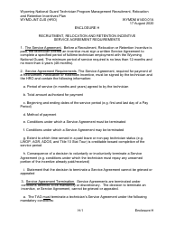 Form WYMD-JNT-DJS (HRO) Technician Program Management Recruitment, Relocation and Retention Incentive Plan - Wyoming, Page 23