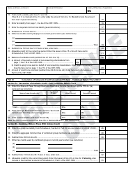 Form 329 Pass-Through Business Alternative Income Tax Credit - New Jersey, Page 2