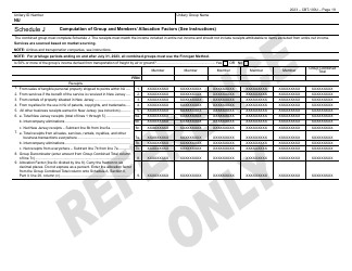 Form CBT-100U New Jersey Corporation Business Tax Unitary Return - New Jersey, Page 20