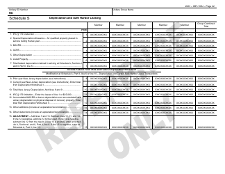 Form CBT-100U New Jersey Corporation Business Tax Unitary Return - New Jersey, Page 23