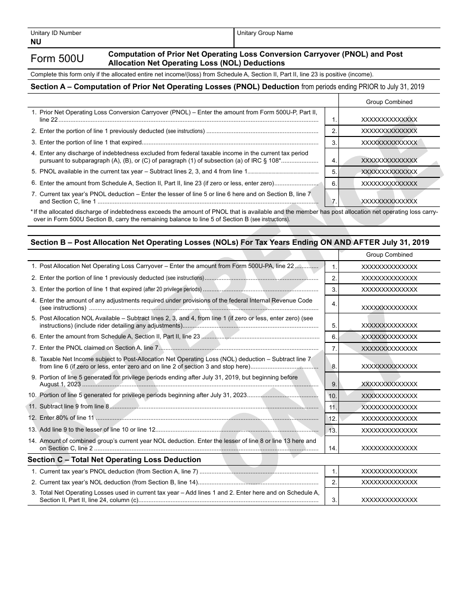 Form CBT-100U New Jersey Corporation Business Tax Unitary Return - New Jersey, Page 25