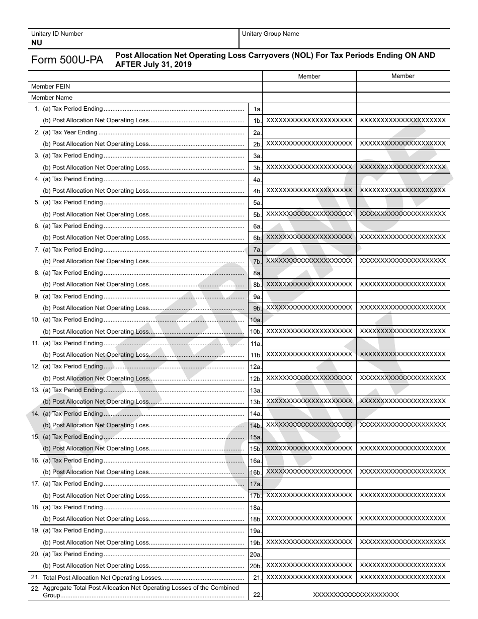 Form CBT-100U New Jersey Corporation Business Tax Unitary Return - New Jersey, Page 28
