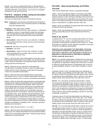 Instructions for Form CBT-100S S Corporation Business Tax Return Form - New Jersey, Page 12
